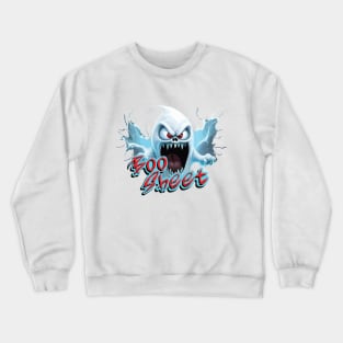 Boo Sheet Angry Ghost Crewneck Sweatshirt